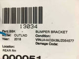 2018 MITSUBISHI OUTLANDER Rear Bumper Bracket Support Passenger Right RH OEM Q