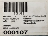 1999 FORD CONTOUR Engine Computer Control Module 98BB12A650BTA OEM Q
