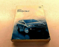 2009 MAZDA CX-7 Owner's Manual Service Book Handbook OEM Q