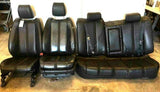 2007- 2009 MAZDA CX-7 Front & Rear Seat Complete Right & Left Leather Black Q