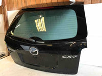 2007 - 2012 MAZDA CX-7 Trunk Decklid Hatch Tailgate Lift Gate Black Assembly Q