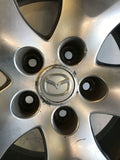 2009 MAZDA CX-7 Wheel Rim 18" 18x7-1/2 Aluminum Alloy 5Y Spoke 5 Lug Silver Q