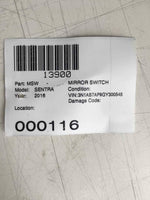 2016 NISSAN SENTRA Master Mirror Control Switch Dash Trim Panel OEM Q