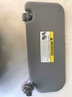 2012 - 2017 KIA RIO Sun Visor w/ Mirror Sunvisor w/ Clip Gray Passenger Right Q