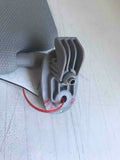 2012 - 2017 KIA RIO Sun Visor w/ Mirror Sunvisor w/ Clip Gray Passenger Right Q