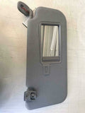 2012 - 2017 KIA RIO Sun Visor w/ Mirror Sunvisor w/ Clip Gray Passenger Right Q
