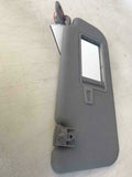 2012 - 2017 KIA RIO Sun Visor w/ Mirror Sunvisor w/ Clip Gray Passenger Right Q