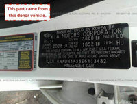 2014 KIA RIO Front Hood Hinge Hood Release Steel White Passenger Right OEM Q