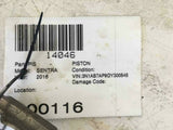 2016 NISSAN SENTRA Engine Piston Ring and Connecting Rod 1.8L OEM Q
