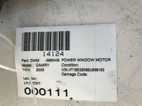 2002 - 2006 TOYOTA CAMRY Front Power Window Regulator Motor Driver Left OEM Q