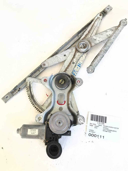 2002 - 2006 TOYOTA CAMRY Front Power Window Regulator Motor Passenger Right OEM
