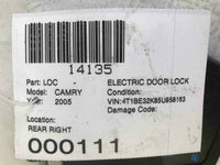 2005 TOYOTA CAMRY Rear Electric Door Lock Latch Actuator Passenger Right OEM Q