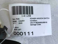 2005 TOYOTA CAMRY Rear Door Power Window Switch w/ Trim Bezel Panel OEM Q