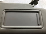 2016 MAZDA 3 Sun Visor w/ Mirror Sunvisor Passenger Right Cloth Gray OEM