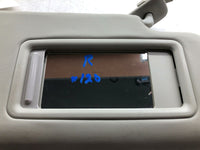 2016 MAZDA 3 Sun Visor w/ Mirror Sunvisor Passenger Right Cloth Gray OEM