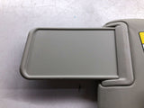 2016 MAZDA 3 Sun Visor w/ Mirror Sunvisor Passenger Right Cloth Gray OEM