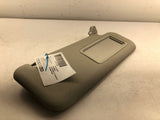 2016 MAZDA 3 Sun Visor w/ Mirror Sunvisor Passenger Right Cloth Gray OEM