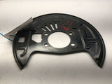2018 NISSAN SENTRA Front Brake Backing Plate Disc Dust Shield Driver Left OEM Q