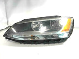 JETTA EXCEPT GLI  2011 - 2016 Used Left Headlamp Assembly Headlight Lamp Light