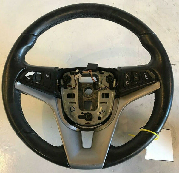 2011 - 2015 CHEVY CRUZE Wheel Leather Steering with Cruise Audio Control Buttons
