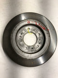 2016 KIA OPTIMA Rear Brake Disc Rotor Cross Drill Slotted Driver Left LH Used