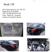 2018 NISSAN SENTRA Front A/C Air Condition Heater Vent Driver Left 687603SG0A