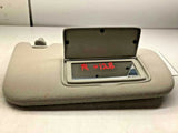 2018 NISSAN SENTRA Front Sun Visor w/ Mirror Sunvisor Passenger Right Cloth OEM