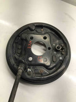 2011 HONDA FITA Rear Brake Backing Plate Dust Shield w/ Cable Driver Left OEM