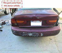 2001 - 2002 SATURN S SERIES SL2 Trunk Decklid Hatch Tailgate Exterior Assembly