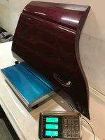 2002 SATURN S SERIES Rear Door Shell Skin Exterior Passenger Right Burgundy OEM