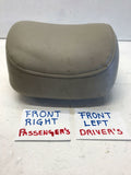 2012 MAZDA CX9 Front Headrest Cushion Head Rest Seat Right & Left Beige LH OEM