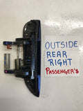 2009 - 2014 HONDA FIT Rear Outside Door Pull Handle Passenger Right Blue RH OEM