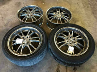 2004 GMC ENVOY 20" 2 Pcs. Wheel Rim 20" X 8.5"& 2 Pcs. Tire 265 / 45R20 Set OEM