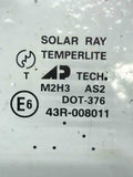 2000 - 2002 SATURN S SERIES SL2 Rear Door Glass Window Passenger Right RH OEM