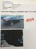 KIA RIO 2012-2017 12 13 14 15 16 17 Rear Door Regulator Manual Driver Left Side