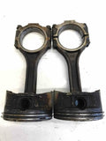 2000 PONTIAC GRAND PRIX Engine Piston Ring Connecting Rod Assembly 2pcs 3.8L OEM