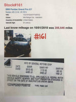 PONTIAC GRAND PRIX 2000 ECU ECM Body Control Module Computer 10301318 OEM