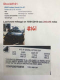 PONTIAC GRAND PRIX 2000 ECU ECM Body Control Module Computer 10301318 OEM