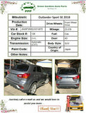 MITSUBISHI OUTLANDER Sport 2018 Front Door Window Motor Glass Regulator Right