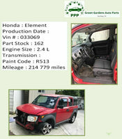 2005 HONDA ELEMENT Roof Quarter Molding Trim Panel Passenger Right 75235-SVC