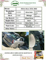 2002 - 2004 NISSAN ALTIMA Rear Back Power Window Switch Driver Left 829618J00