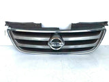 2002 - 2004 NISSAN ALTIMA Front Bumper Chrome Grille Trim w/ Emblem OEM