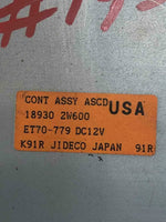 1998 - 2000 NISSAN PATHFINDER Cruise Control Computer Module 18930 2W600 OEM