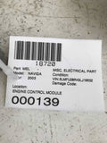 LINCOLN NAVIGATOR 2003 Used Engine Computer Control Module 3L7A-127A-12A650-CB