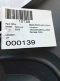 2003 LINCOLN NAVIGATOR Rear Back Door Molding Trim Driver Left 2L74-7824737 OEM