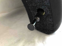 2017 FORD FIESTA Rear Seat Cushion Upper Black Cloth Left Driver Side OEM