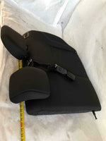 2017 FORD FIESTA Rear Seat Cushion Upper Black Cloth Left Driver Side OEM