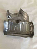 2012 FORD FIESTA Engine Converter Heat Shield Metal Cover 1.6L Aluminum OEM