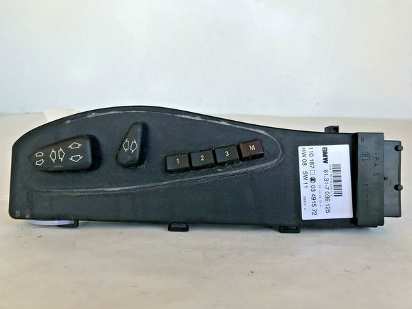Front Seat Memory Adjust Control Switch 03491572 Left Driver Side BMW 325I 2003