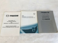 2003 MAZDA TRIBUTE Owner's Manual Service Book Handbook OEM